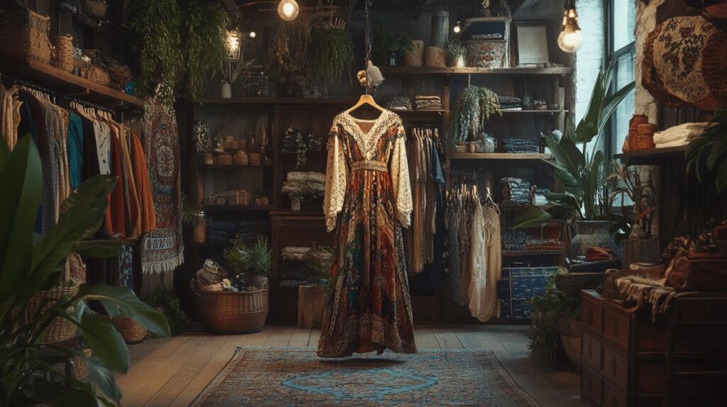 10 Robes Longues Boheme Folk qui subliment les futures mamans